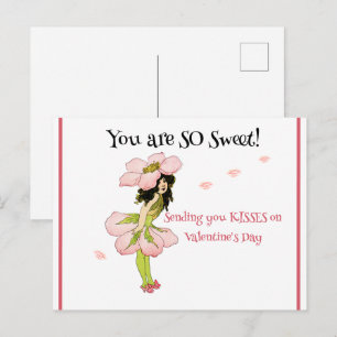 YOU ARE SO SWEET!   VINTAGE VALENTINE POSTCARD