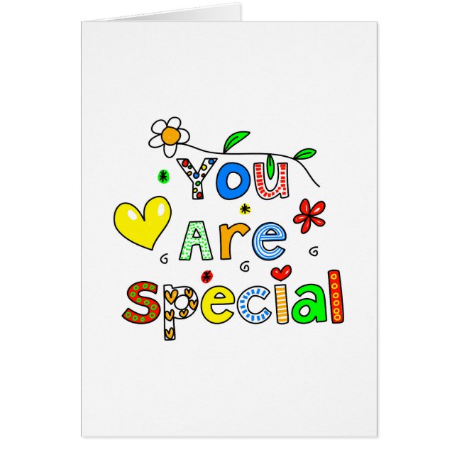 You Are Special (Front)