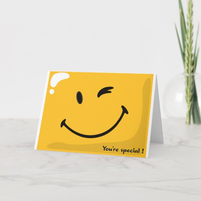 You are special card (Front)