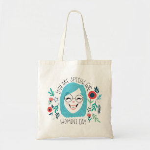You Are Special Girl, Happy Women's Day, March 8 Tote Bag
