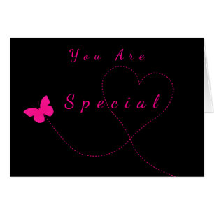You Are Special - Love Heart - Butterfly