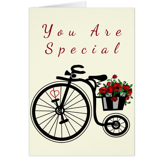 You Are Special - Romantic Bike (Front)