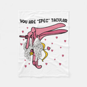 You Are Spectacular Valentine Nurse Speculum Obgyn Fleece Blanket