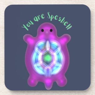 You Are Speshell Turtle Personalised Gift Coaster
