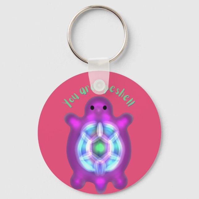 You Are Speshell Turtle Personalised Gift T-Shirt Key Ring (Front)