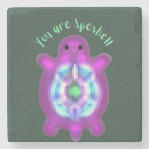 You Are Speshell Turtle Personalised Gift T-Shirt Stone Coaster