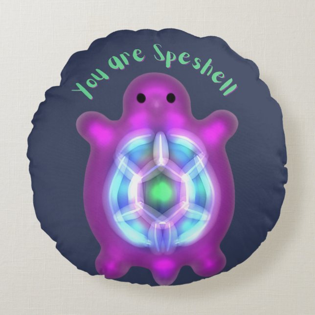 You Are Speshell Turtle Personalized Gift Round Cushion (Front)