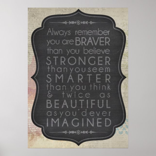 You Are Strong Poster (Front)