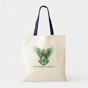 You are stronger than you think tote bag