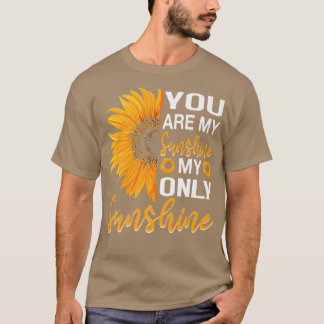 you are sunshine my only sunshine Sunflower Premiu T-Shirt