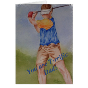 YOU ARE T-RRIFIC GOLFING DAD Father's Day