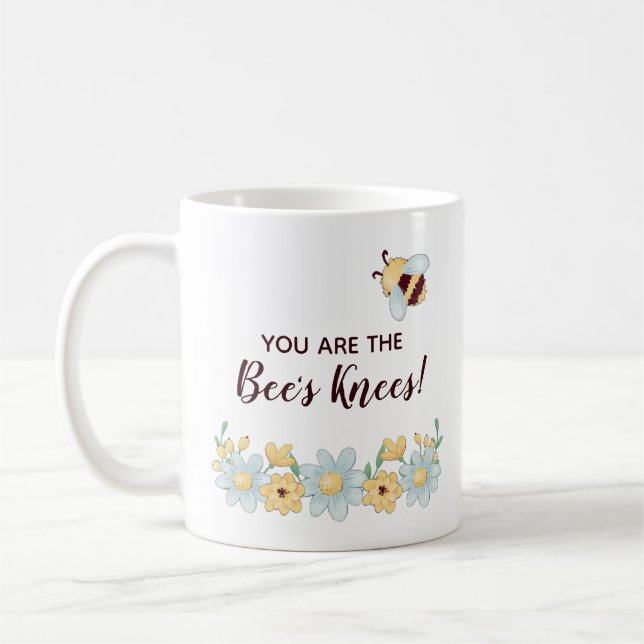 You are the Bee's Knees Bumblebee Coffee Mug (Left)