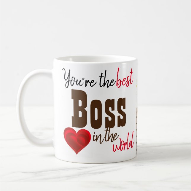 You Are The Best Boss In The World Mug (Left)