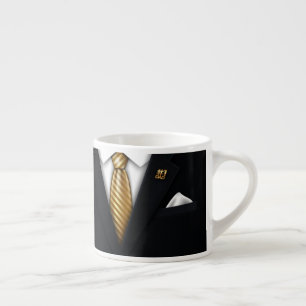 You Are the Best Dad Ever Black Gold Father's Day Espresso Cup