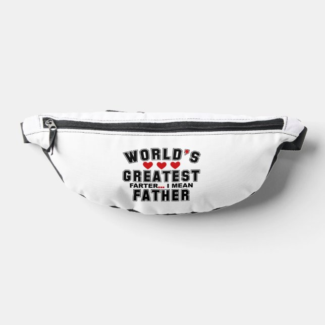 You are the BEST Father Happy Fathers Day 2024 Bum Bags (Lay Down)