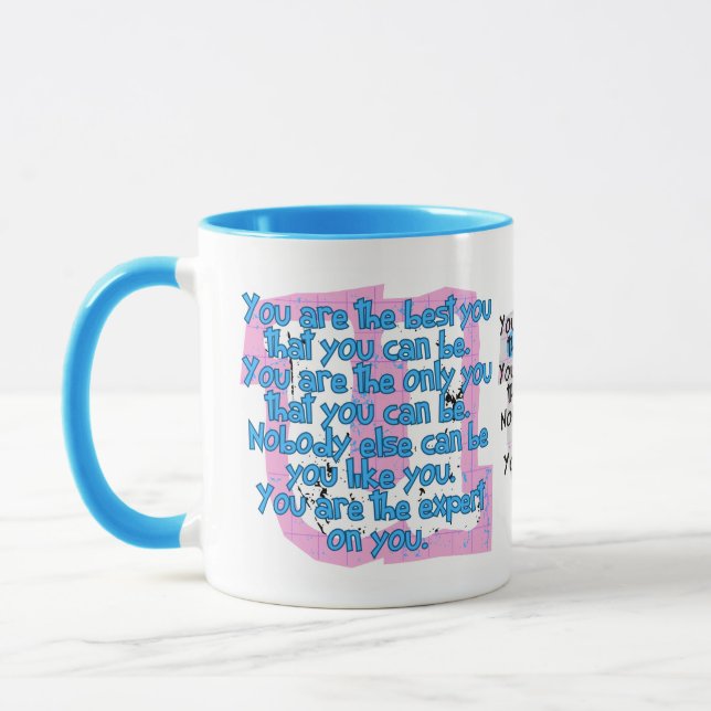 You are the best you (Trans Pride) Mug (Left)