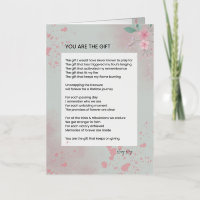You Are The Gift - Self Love Inspirational Poem 
