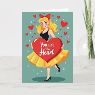 You Are The Heart Card