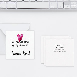 You are the Heart of my Business Card