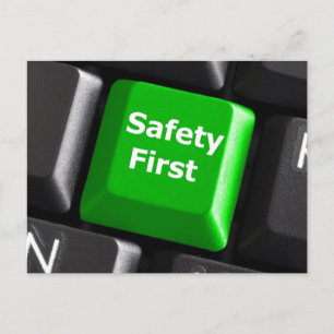 You Are The Key To Safety Postcard