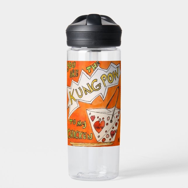 You are the Kungpow Water Bottle (Front)