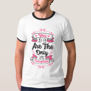 You Are the Only Exception, Paramore Lyrics Quote T-Shirt