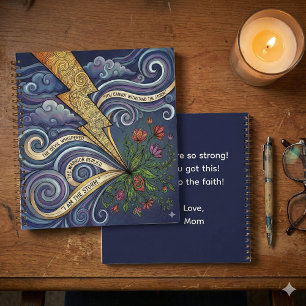 You Are The Storm Personalized Spiral Notebook