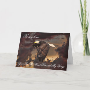 YOU ARE THE WIND BENEATH MY WINGS 2 HOLIDAY CARD