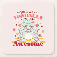 "You Are Toadally Awesome" | Cute Frog Pun