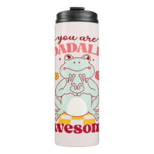 "You Are Toadally Awesome" Cute Frog Pun Thermal Tumbler