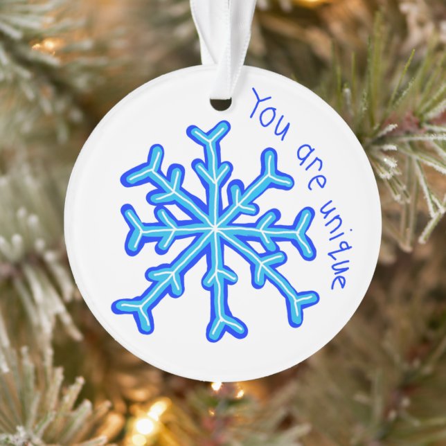 "You are Unique" Ornament (Tree)