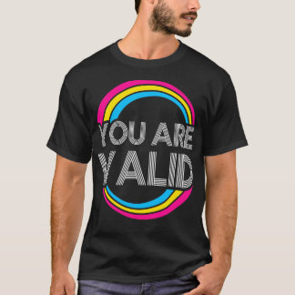 You Are Valid Pansexual LGBT Pride Lgbtq Pride Mon T-Shirt