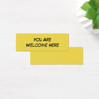 "You Are Welcome Here" Kind Note for Inclusion