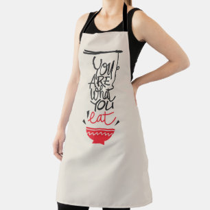You are what you eat apron