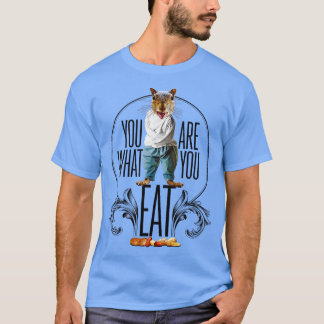 You Are What You Eat Funny Squirrel Nuts T-Shirt