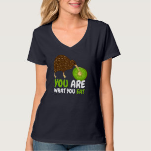 You Are What You Eat I Kiwi Bird Fruit Ornithology T-Shirt
