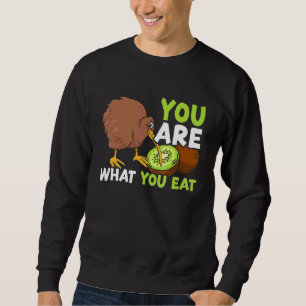 You Are What You Eat Kiwi Bird New Zealand Sweatshirt