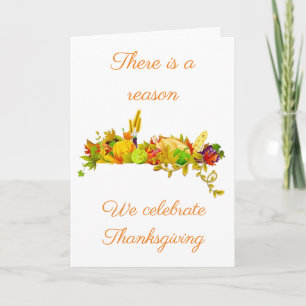 **YOU** ARE WHY I AM THANKFUL AT THANKSGIVING HOLIDAY CARD