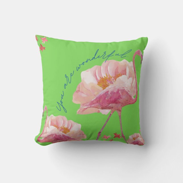 You are wonderful cushion (Front)