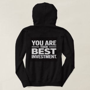 You Are Your Best Investment Women Cozy Winter  Hoodie