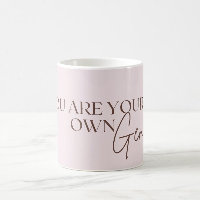 You Are Your Own Genie    Coffee Mug (Center)
