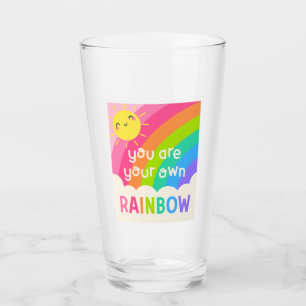 You Are Your Own Rainbow Glass