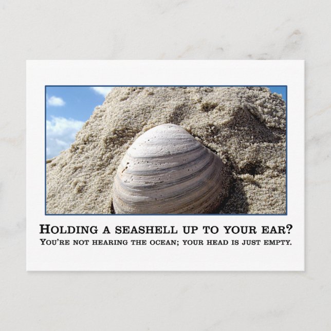 You aren't nearly as smart as you think you are postcard (Front)