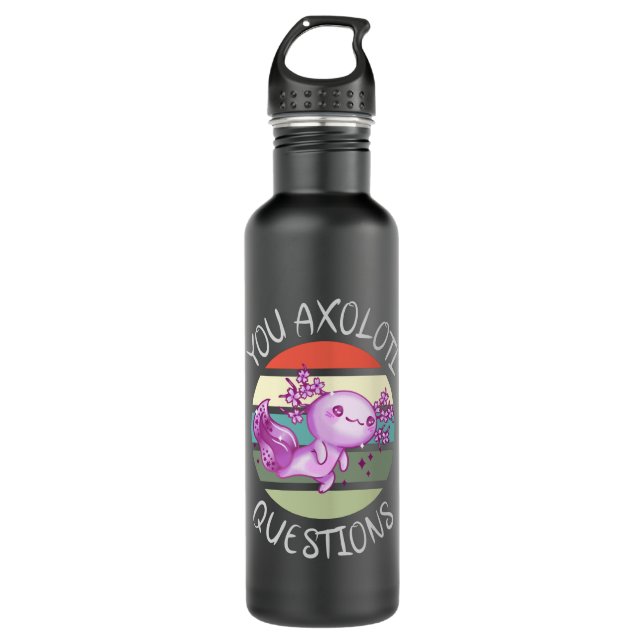 You axolotl questions 710 ml water bottle (Front)