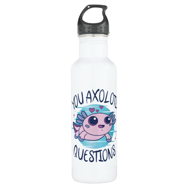 You axolotl questions 710 ml water bottle (Front)
