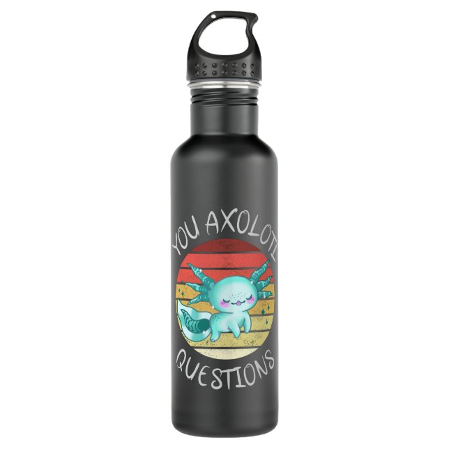 You axolotl questions 710 ml water bottle (Front)