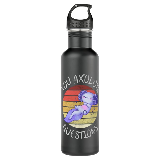 You axolotl questions 710 ml water bottle (Front)