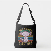 You Axolotl Questions Retro 90s Funny Axolotl