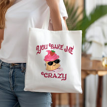 You Bake Me Crazy Strawberry Cupcake Sunglasses
