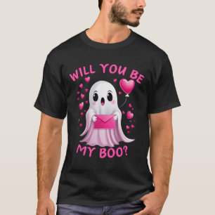 You Be My Boo Cute Ghost Halloween Spooky Season  T-Shirt